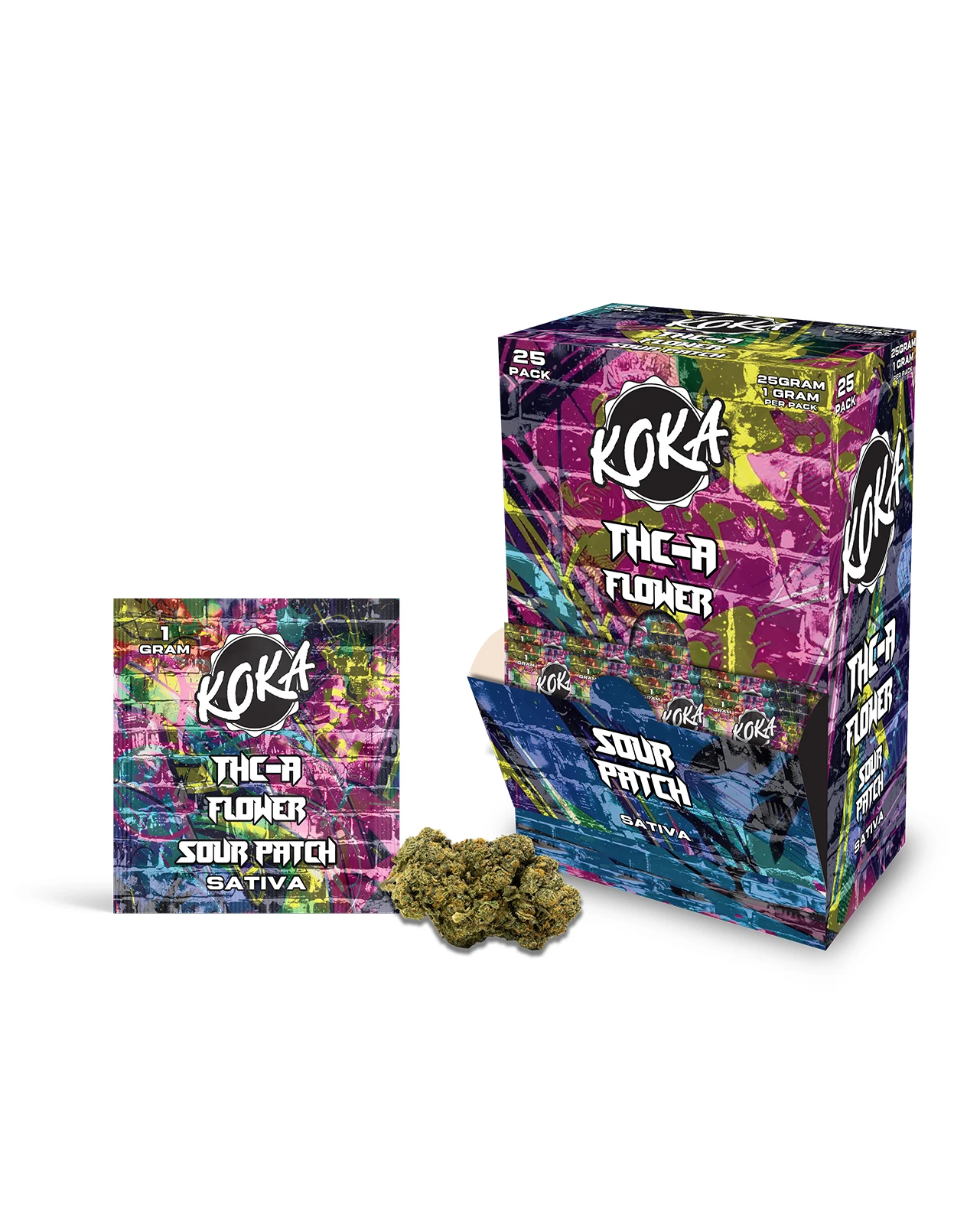 Koka THC-A Flower | Sour Patch | Sativa - 1 Gram - Image 2