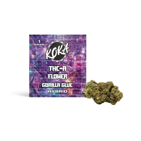 Koka THC-A Flower | Gorilla Glue | Hybrid - 1 Gram