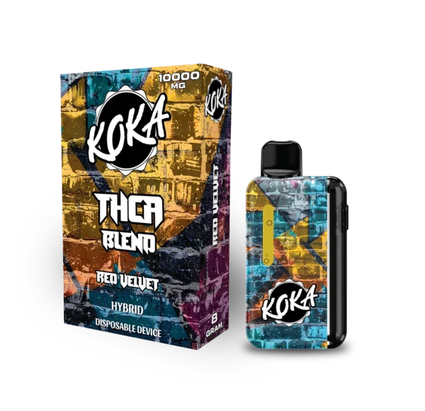 Koka THC-A Blend | Red Velvet | 10000 mg